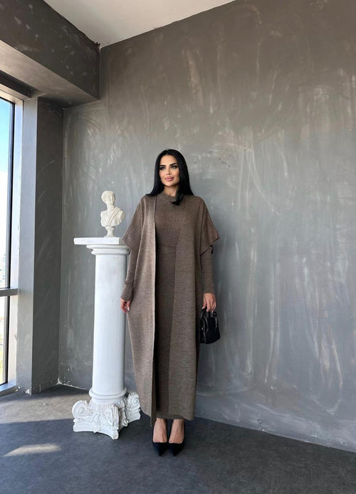 Ensemble Deux Pièces Fluide Femme – Tunique Longue & Pantalon Ample Chic