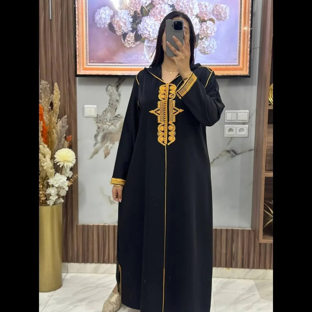 (V) جلابة الطرزة المغربية الأصيلة