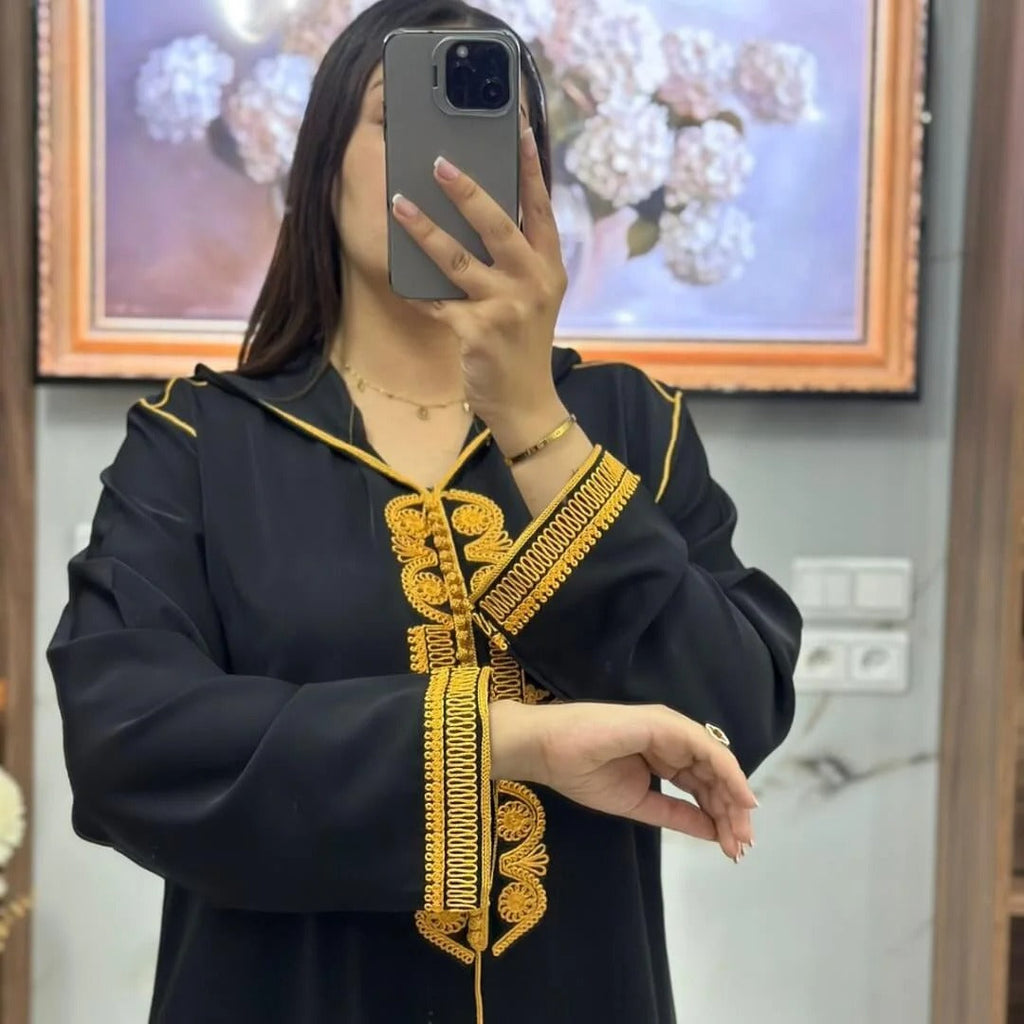 (V) جلابة الطرزة المغربية الأصيلة